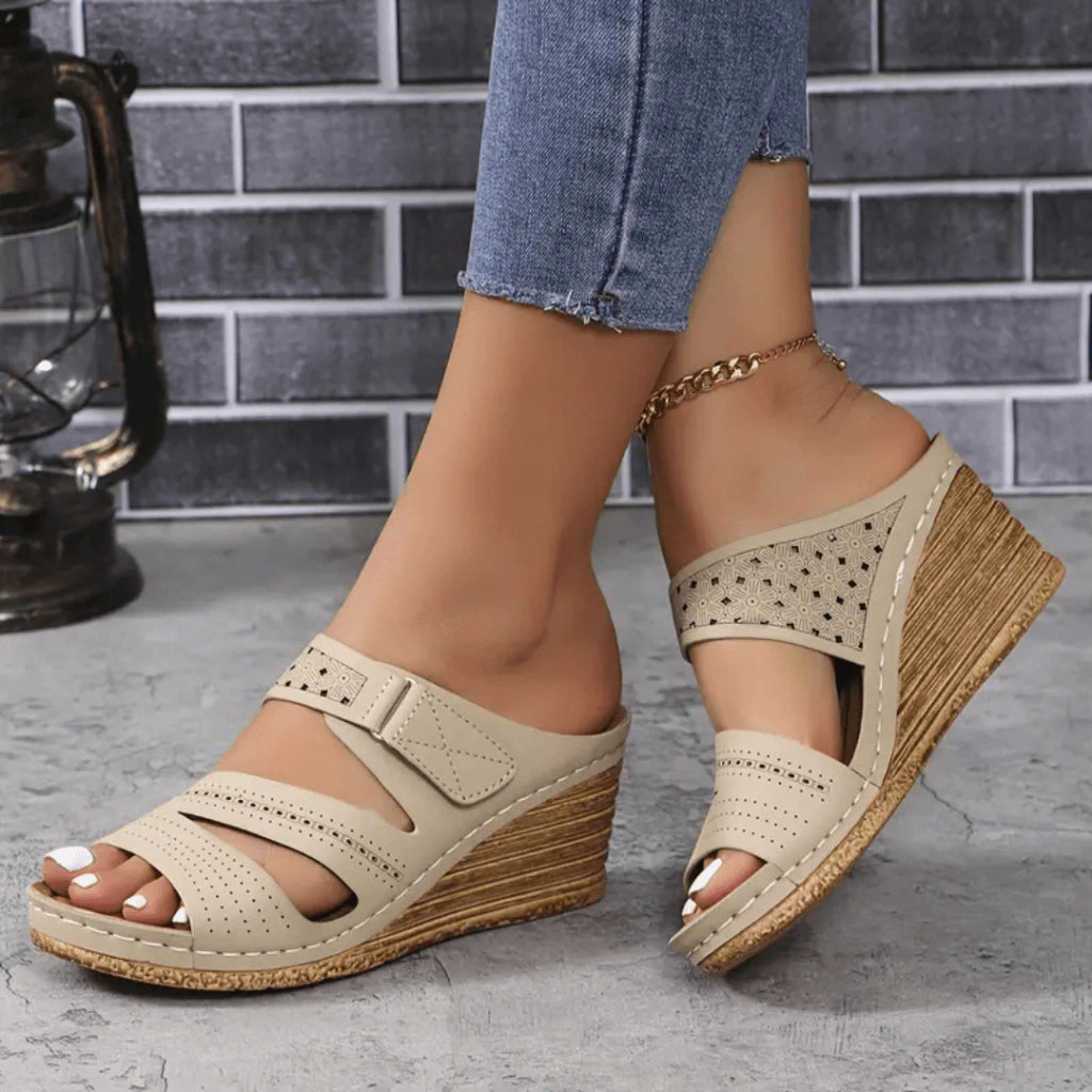 sandalia-feminina-plataforma-soft-caqui-loja-ortopedic